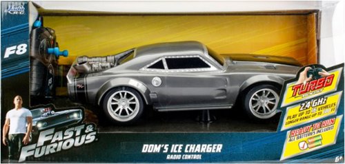  Jada - Fast &amp; Furious: Dom's Dodge Charger Remote Controlled Car - Black