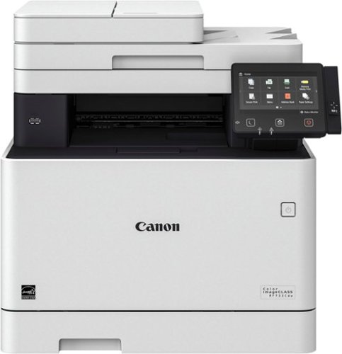  Canon - Color imageCLASS MF733Cdw Wireless Color All-In-One Printer - White