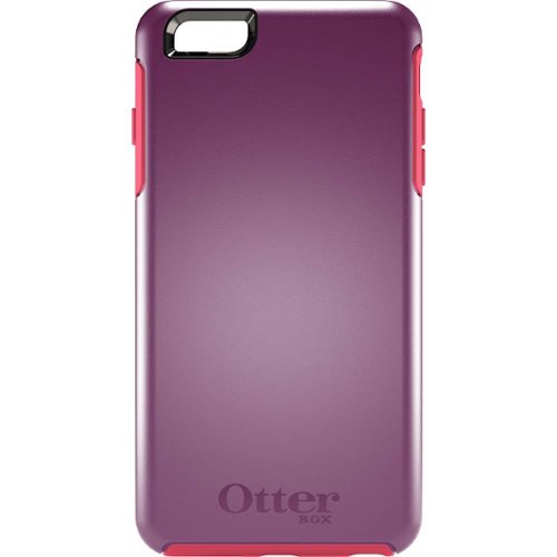 Otterbox - Symmetry Series Case for Apple® iPhone® 6 Plus and 6s Plus - Damson Berry-Front_Standard 