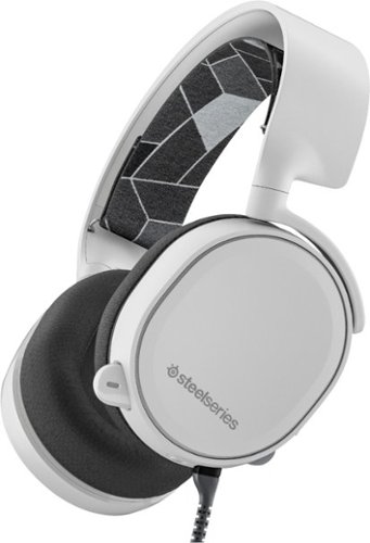  SteelSeries - Arctis 3 Wired 7.1 Gaming Headset for PC, Mac, PlayStation, Xbox, VR, Mobile - White