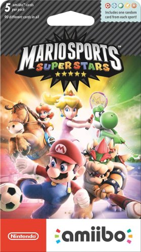  Nintendo - amiibo™ Cards (Mario Sports™ Superstars) 5-Pack