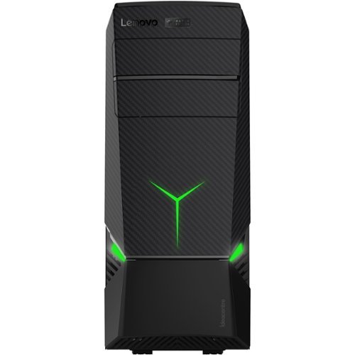 Lenovo - Desktop - Intel Core i7 - 16GB Memory - NVIDIA GeForce GTX 1080 - 256GB Solid State Drive + 2TB Hard Drive - Black-Front_Standard 
