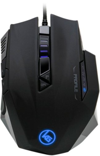  IOGEAR - Kaliber Gaming RETIKAL Pro FPS USB Optical Gaming Mouse - Black