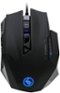 IOGEAR - Kaliber Gaming RETIKAL Pro FPS USB Optical Gaming Mouse - Black-Front_Standard
