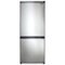 Danby - 9.2 Cu. Ft. Bottom-Freezer Refrigerator - Black/Stainless Steel Look-Front_Standard