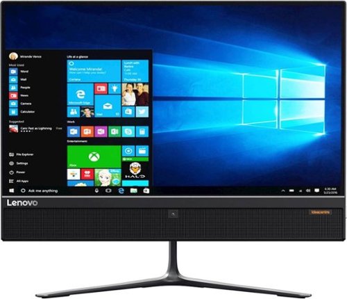  Lenovo - 510-23ASR 23&quot; Touch-Screen All-In-One - AMD A9-Series - 8GB Memory - 1TB Hard Drive - Black