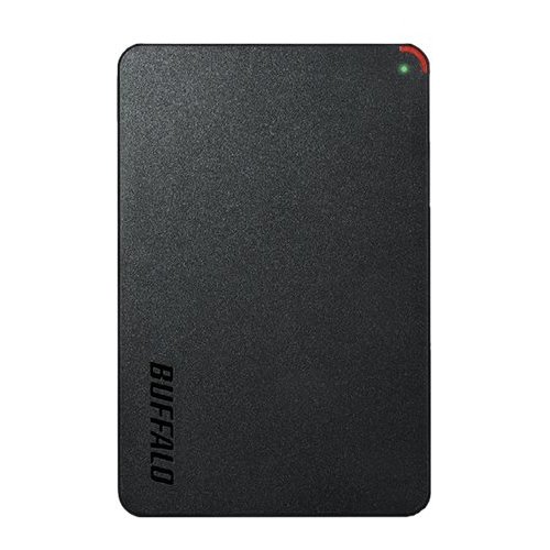 Buffalo - MiniStation 1TB External USB 3.0 Portable Hard Drive - Black