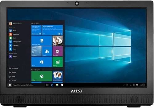  MSI - Pro 24T 4BW 23.6&quot; Touch-Screen All-In-One - Intel Pentium - 4GB Memory - 1TB Hard Drive - Black