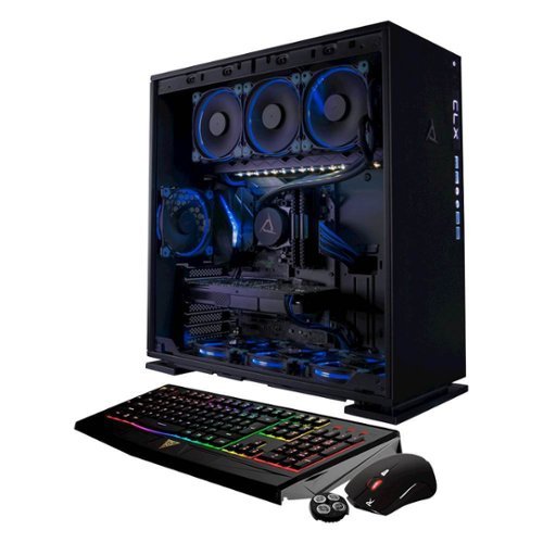 CybertronPC - CLX Desktop - Intel Core i7 - 16GB Memory - NVIDIA GeForce GTX 1070 - 250GB Solid State Drive + 3TB Hard Drive - Multi-Front_Standard 