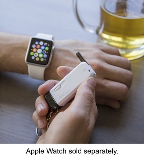 BACtrack Vio Smartphone Keychain Breathalyzer for Apple iPhone and Most Android Devices - White BUY IN AUSTRALIA