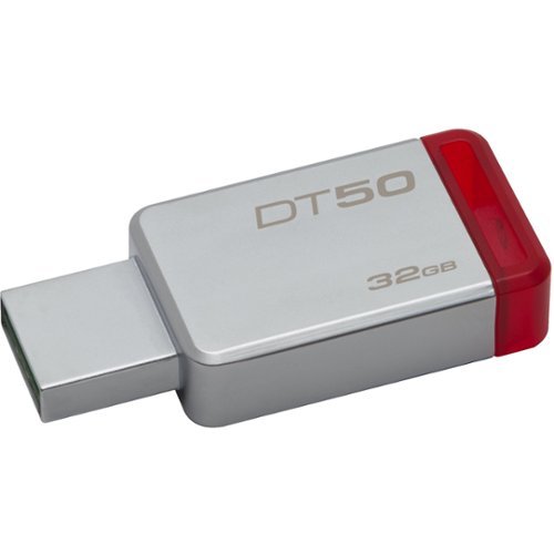  Kingston - DataTraveler 32GB USB 3.1 Flash Drive - Red