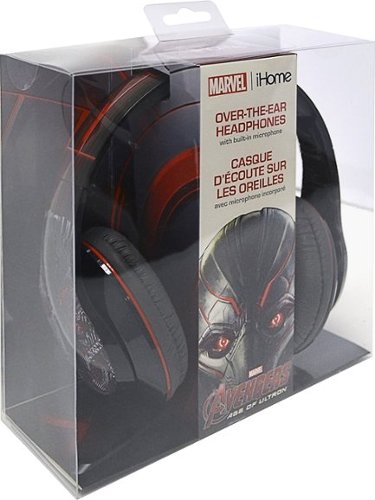  KIDDESIGNS - Avengers: Age of Ultron Over-the-Ear Headphones - Black