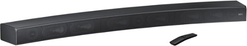  Samsung - 3-Channel Hi-Res Curved Soundbar with Built-in Subwoofer - Dark Titan/Sterling Silver