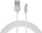 Just Wireless - Apple MFi Certified 6' Lightning USB Cable - Silver-Front_Standard