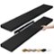 2 Pack (35"x9") Sorbus Floating Wall Shelves for Bedroom, Decor, Kitchen, Living Room - for Trophies, Frames, Bookshelf - Black-Front_Standard