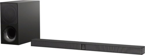  Sony - 2.1-Channel Soundbar System with Wireless Subwoofer and Digital Amplifier - Black