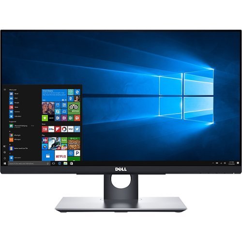 Dell - 24" IPS LED FHD Touch-Screen Monitor - Black