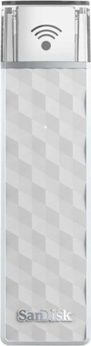  SanDisk - Connect 256GB USB 2.0 Type A Wireless Stick - White