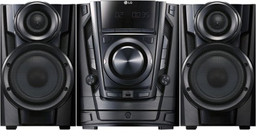  LG - 200W 3-Disc Hi-Fi Shelf System - Black