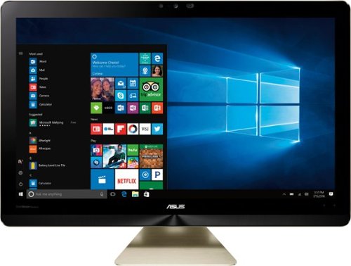 ASUS - Zen AiO Pro 23.8&quot; 4K Ultra HD Touch-Screen All-In-One - Intel Core i7 - 12GB Memory - 128GB Solid State Drive - Icicle gold