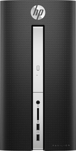  Pavilion Desktop - AMD A10-Series - 8GB Memory - 1TB Hard Drive - HP finish in twinkle black