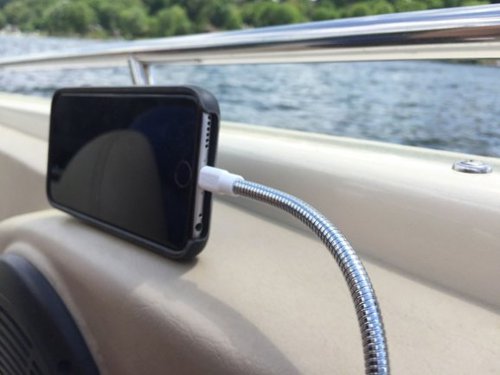 Fuse Chicken 3.3' Lightning USB Charging Cable - Silver SHOP ONLINE