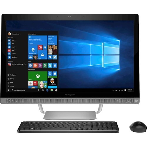  HP - Pavilion 27&quot; Touch-Screen All-In-One - Intel Core i5 - 12GB Memory - 1TB Hard Drive - Turbo silver