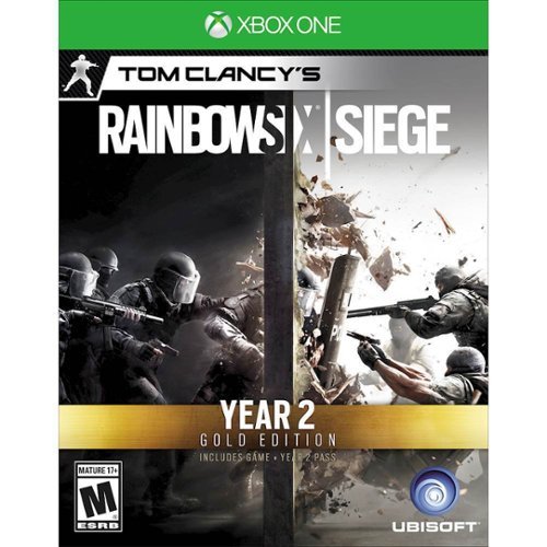  Tom Clancy's Rainbow Six Siege Gold Year 2 Edition (Includes Extra Content + Year 2 Pass Subscription) - Xbox One
