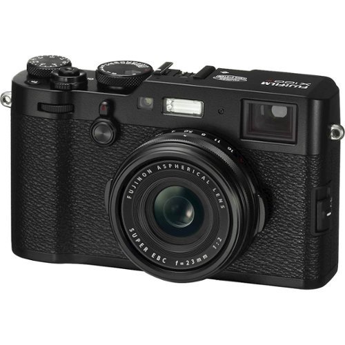 Fujifilm - X-Series X100F 24.3-Megapixel Digital Camera - Black-Left_Standard 