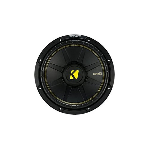 KICKER - CompC 12" Dual-Voice-Coil 8-Ohm Subwoofer - Black