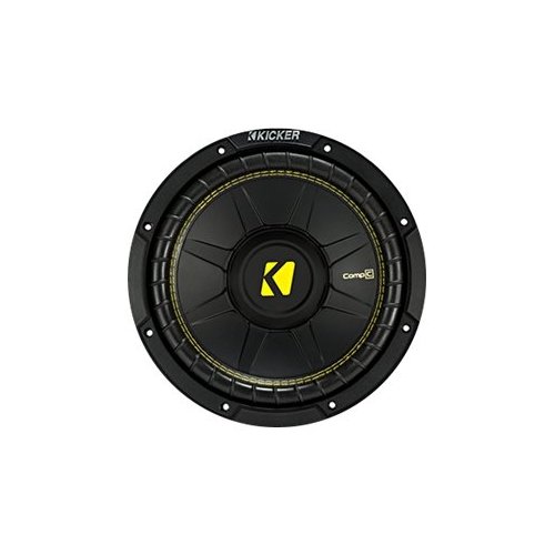 KICKER - CompC 10" Dual-Voice-Coil 4-Ohm Subwoofer - Black