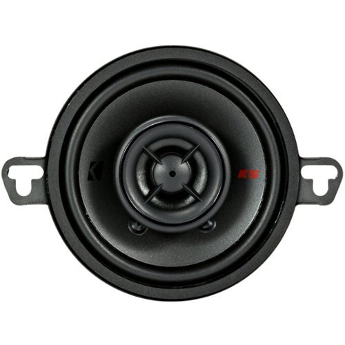  KICKER - KS Series 3-1/2&quot; 2-Way Car Speakers with Polypropylene Cones (Pair) - Black