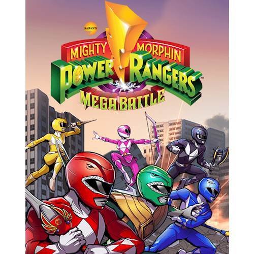 Saban’s Mighty Morphin Power Rangers: Mega Battle Standard Edition - PlayStation 4 [Digital]-Front_Standard 