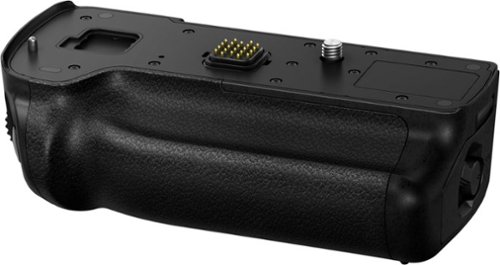 Panasonic - Lumix DMC-GH5 Battery Grip - Black-Front_Standard 