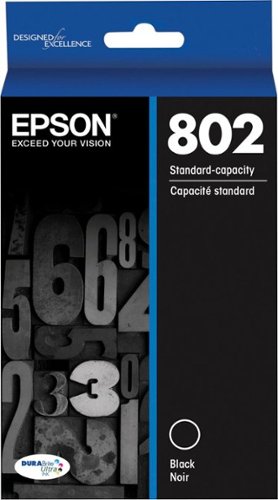Epson - 802 Standard Capacity Ink Cartridge - Black