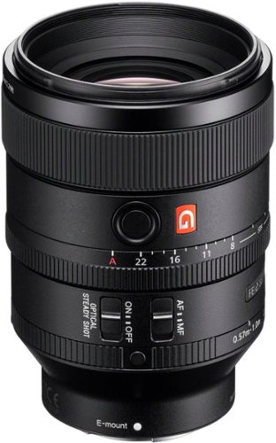 Sony - G Master FE 100mm f/2.8 Telephoto Lens for E-mount Cameras - Black