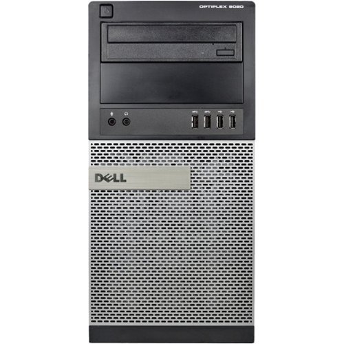Dell - Refurbished OptiPlex Desktop - Intel Core i7 - 8GB Memory - 500GB Hard Drive - Black-Front_Standard 