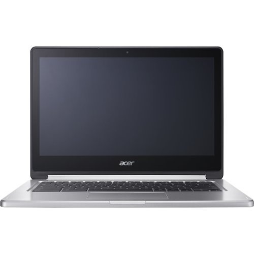  Acer - R 13 2-in-1 13.3&quot; Refurbished Touch-Screen Chromebook - MT8173 - 4GB Memory - 32GB eMMC Flash Memory - Sparkly silver