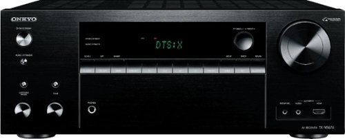  Onkyo - TX 7.2-Ch. Hi-Res Network-Ready 4K Ultra HD and 3D Pass-Through A/V Home Theater Receiver - Black