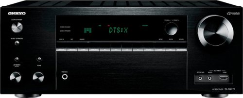  Onkyo - TX 7.2-Ch. Hi-Res 4K Ultra HD A/V Home Theater Receiver - Black
