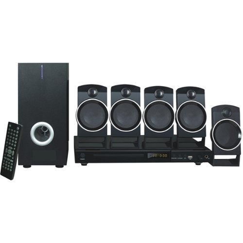  Naxa - DVD Home Theater System - Black
