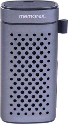  Memorex - FlexBeats MWB3363 Portable Bluetooth Speaker - Gunmetal gray