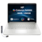HP - Upgraded - 14 Laptop 14.0 HD (Intel Celeron N4500, 16GB DDR4, 256GB PCIe SSD, Intel UHD, Win 11 Pro) w/USB Hub - Snowflake White-Front_Standard
