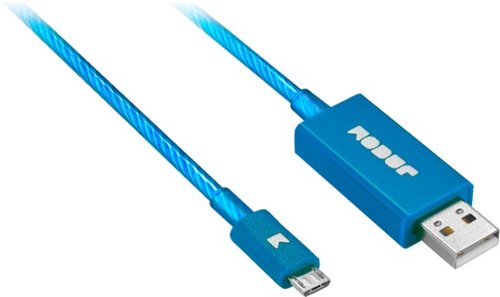 Modal™ 3' Lighted USB to Micro USB Cable - Blue WHERE TO BUY