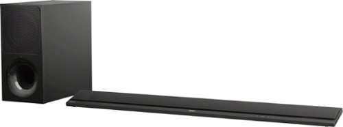  Sony - 2.1-Channel Soundbar System with 6.3&quot; Wireless Subwoofer and Digital Amplifier - Black