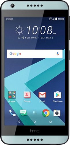  Cricket Wireless - HTC Desire 550 4G LTE with 16GB Memory Prepaid Cell Phone - Black