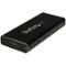 StarTech.com - USB 3.1 Drive Enclosure for M.2 NGFF Solid State Drives - Black/Silver-Front_Standard