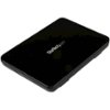 StarTech.com - USB 3.1 Tool-Free Drive Enclosure for 2.5" Hard Drives and Solid State Drives - Black-Front_Standard