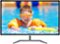 Philips - E-line 323E7QDAB 32" IPS LED FHD Monitor - Glossy Black-Front_Standard