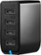 Insignia™ - 4-Port USB Wall Charger - Black-Front_Standard
